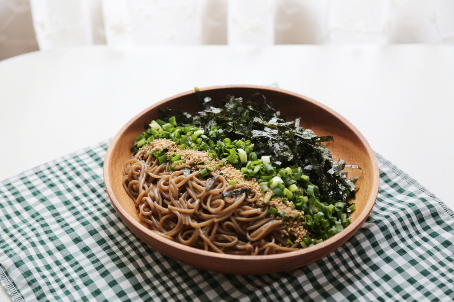 Perilla-oil Buckwheat Noodles