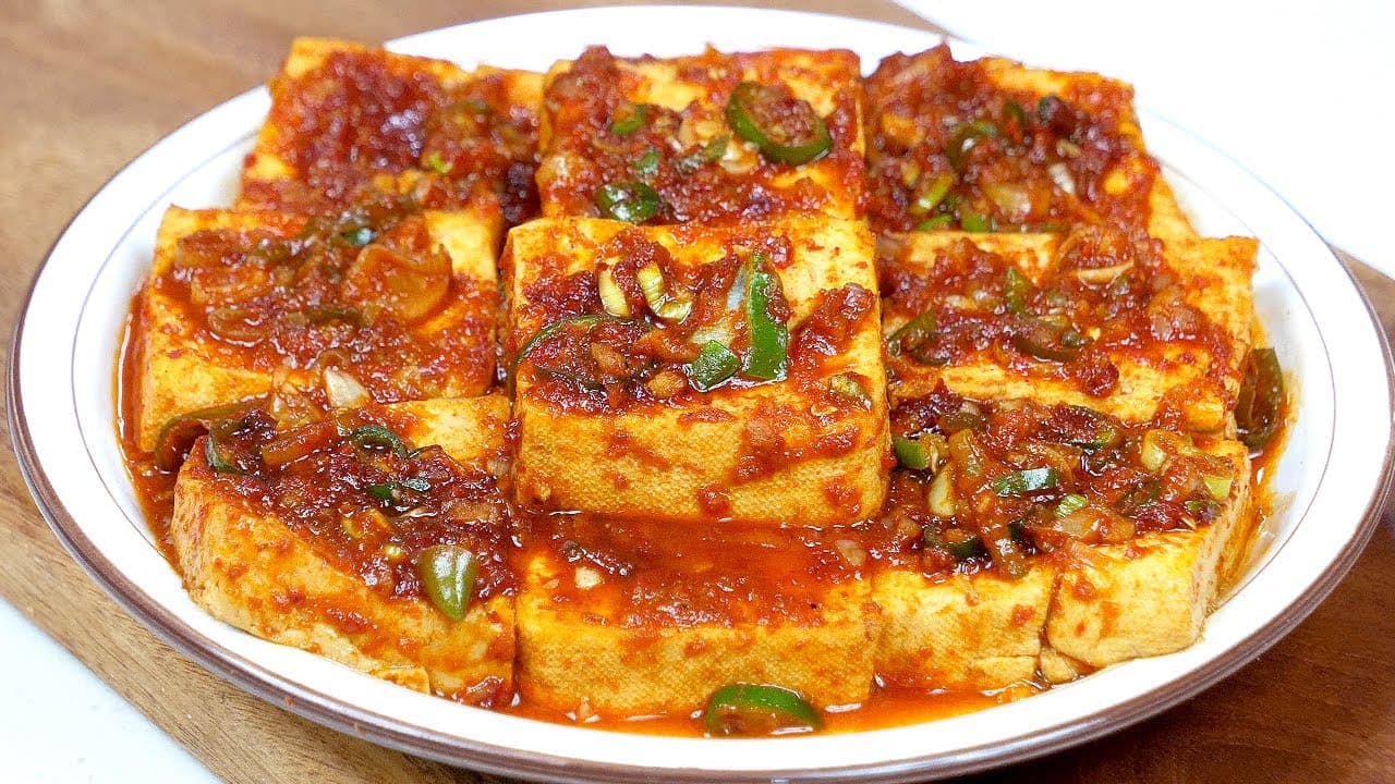 Braised Tofu