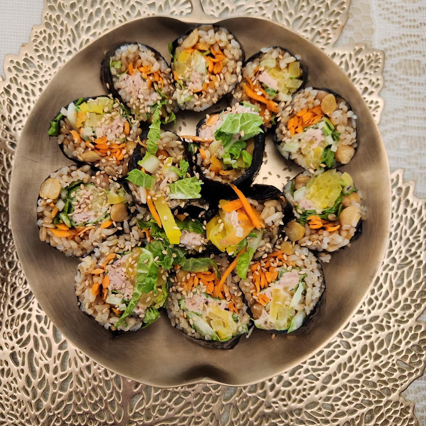 Veggie or Tuna Gimbap