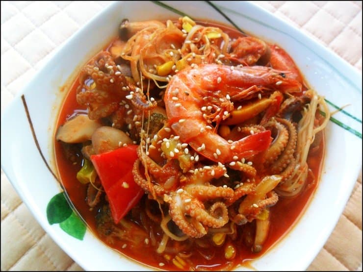 Braised Spicy Seafood