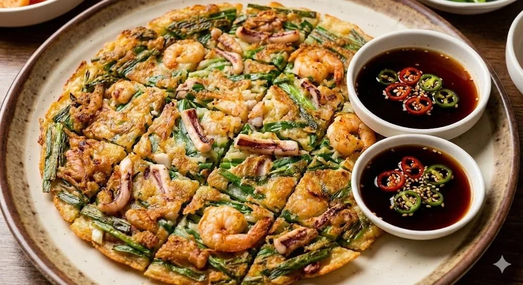 Seafood Scallion Pancake