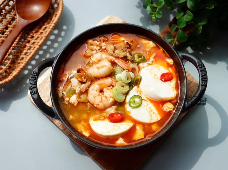Seafood Soft Tofu Stew
