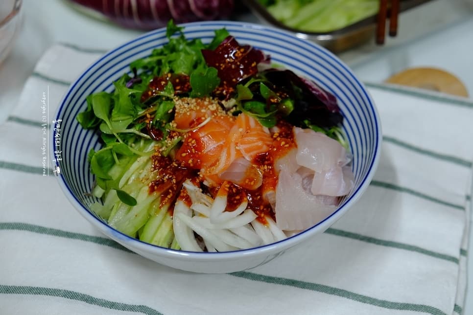 Raw Fish Rice Bowl