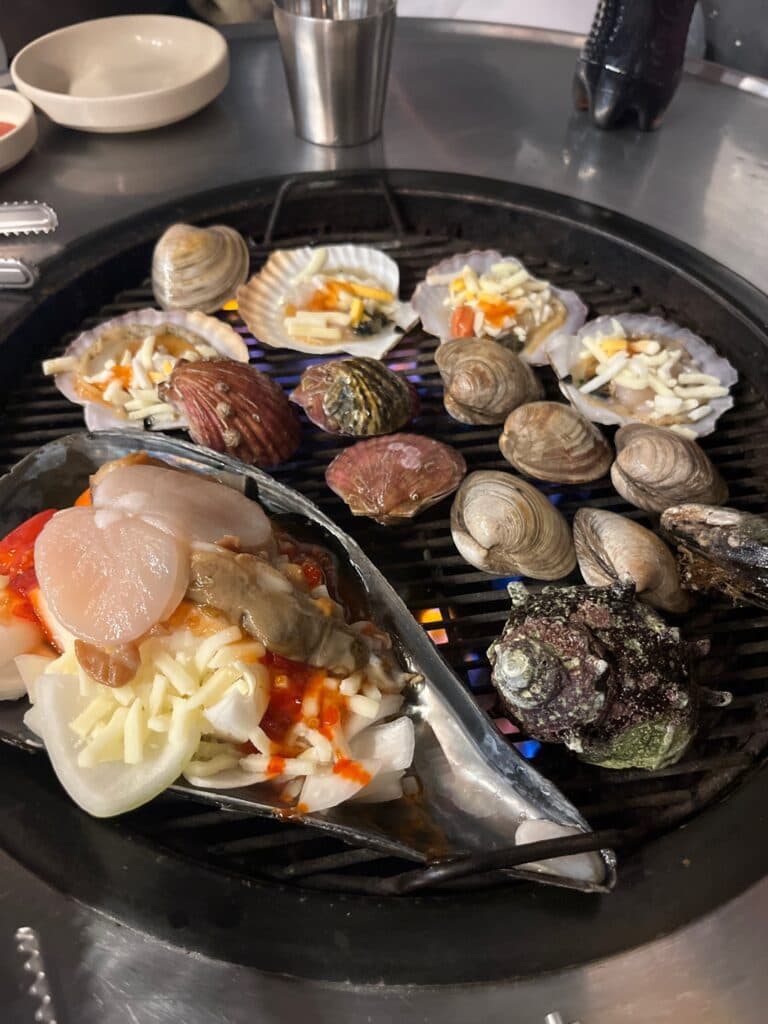Grilled Shellfish