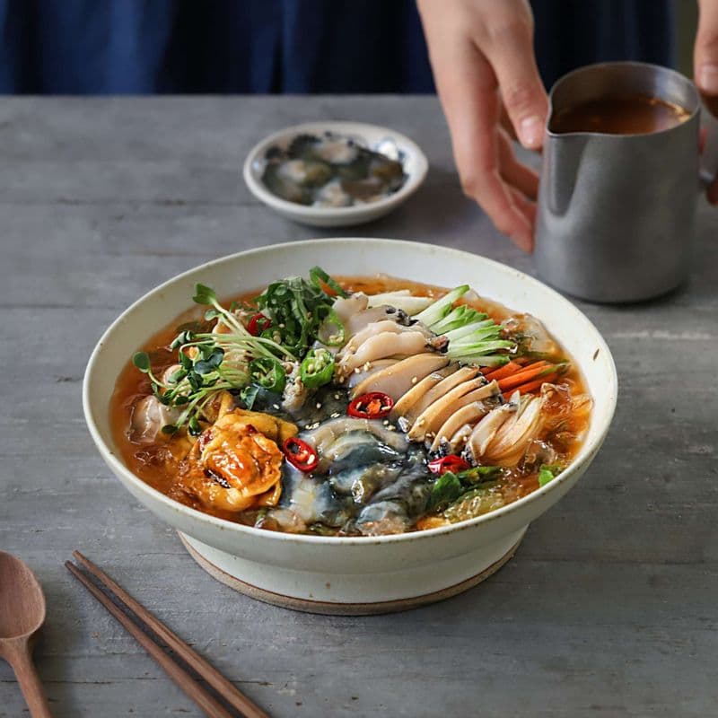 Cold Raw-fish Soup
