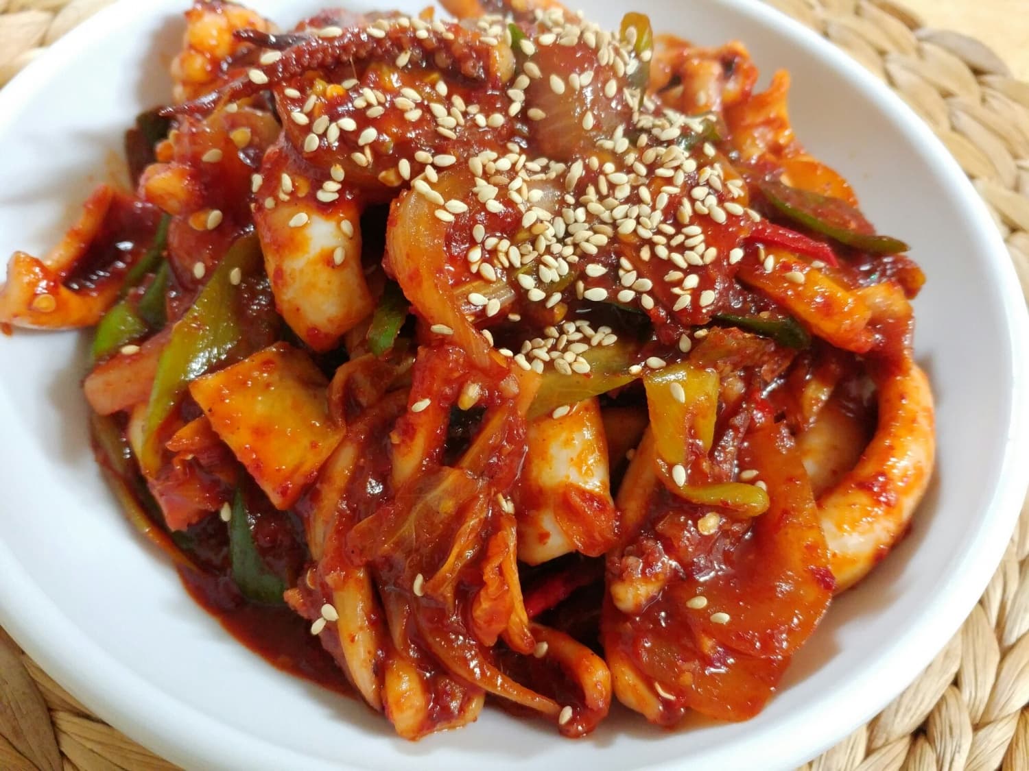 Spicy Stir-fried Squid