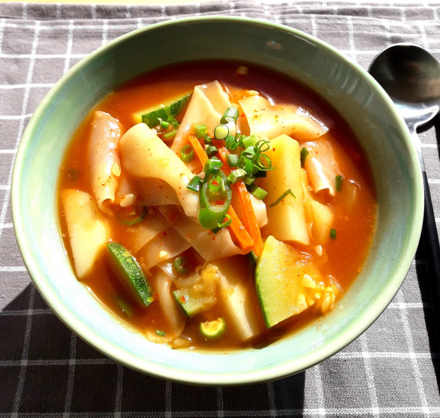 Hand-torn Dough Soup