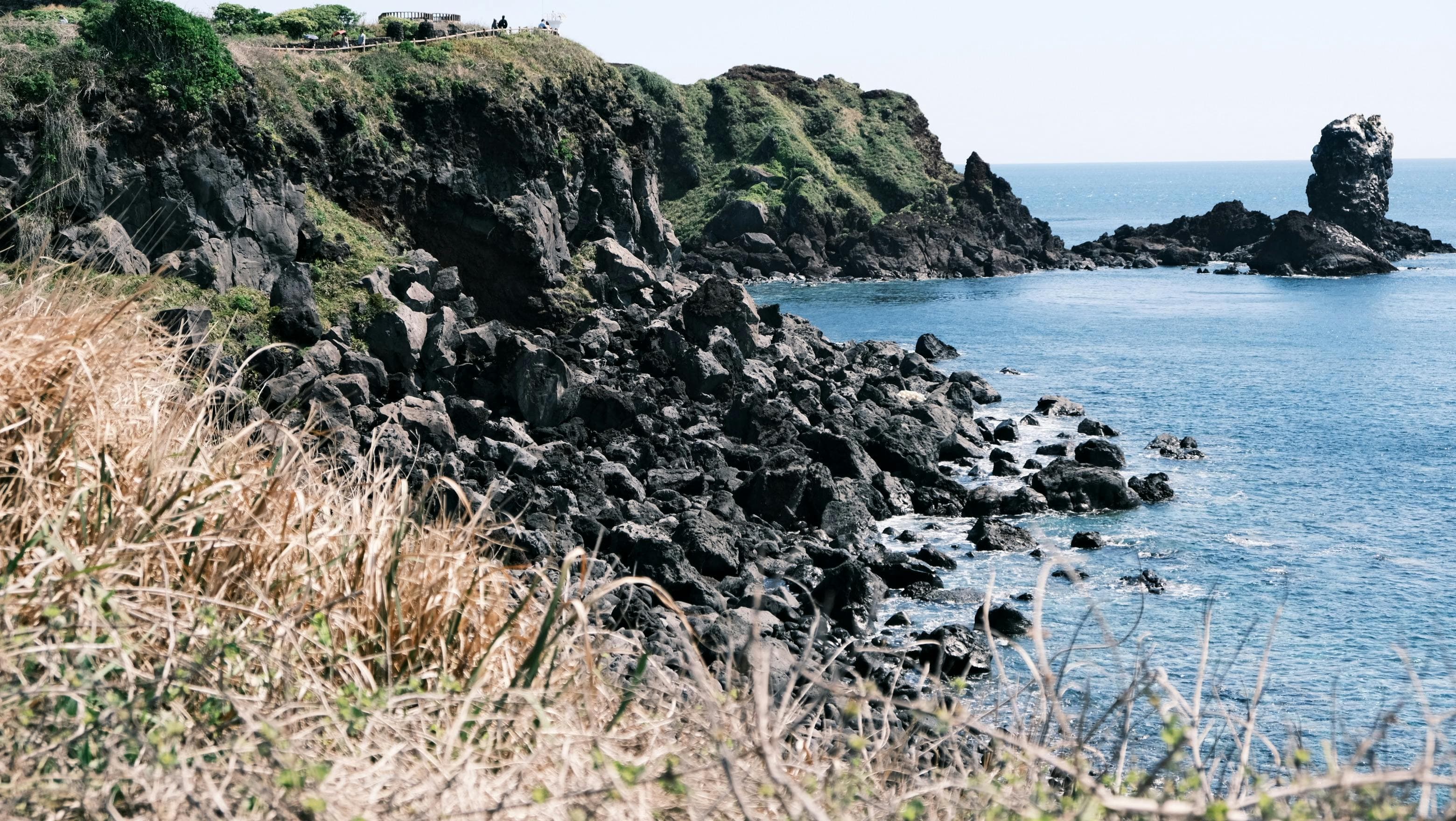 Seopjikoji coastline on Jeju Island